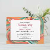 Vakantiedagen Moderne Abstracte feestdag Kaart (Staand voorkant)