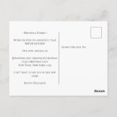 Vakantiedagen Nieuwe Home Rustic Red Truck Briefkaart (Achterkant)