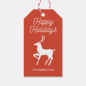 Vakantiedagen persoonlijk cadeaulabel (Voorkant)