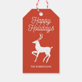 Vakantiedagen persoonlijk cadeaulabel