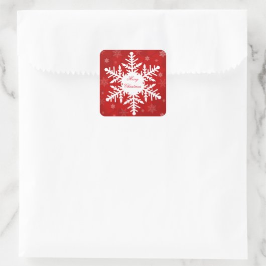 Vakantiedagen Stickers Magische Snowflake (Tas)