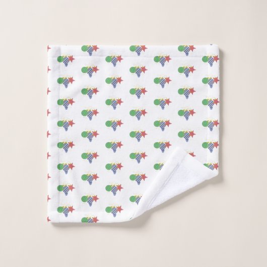 Vakantiedagen Trio Bad Handdoek (Wasdoekje)