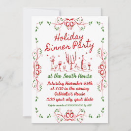 Vakantiedagen uitnodiging voor feestdag