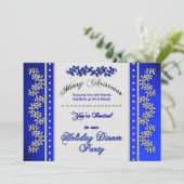 Vakantiedagen uitnodiging voor feestdag (Staand voorkant)