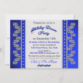 Vakantiedagen uitnodiging voor feestdag (Achterkant)