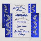 Vakantiedagen uitnodiging voor feestdag (Voorkant / Achterkant)