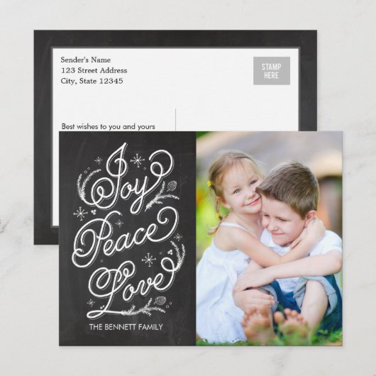 Vakantiedagen Vakantiedagen Fotokaart Briefkaart (Voorkant / Achterkant)