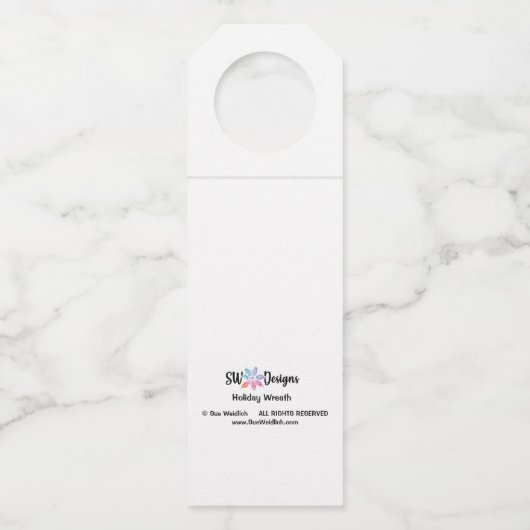 Vakantiedampje Label Sue Weidlich (Achterkant)