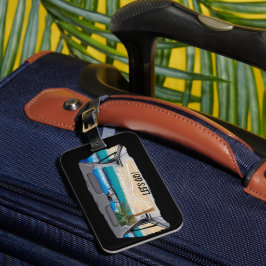 Vakantiedesign bagagelabel