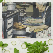  vakantiediner in het Grandma Grandpa House Theedoek (Gevouwen)