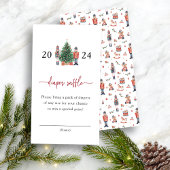 Vakantiedop voor draagtas met wieltjes informatiekaartje