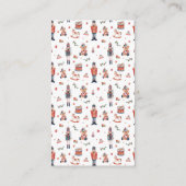 Vakantiedop voor draagtas met wieltjes informatiekaartje (Achterkant)