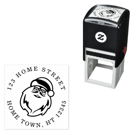 Vakantiedorecurve — Retouradres Zelfinktende Stempel (In situ)