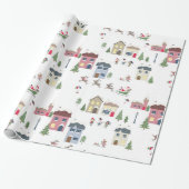 Vakantiedorp Cadeaupapier (Uitgerold)