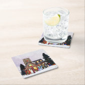 Vakantiedorp Kartonnen Onderzetters (Insitu)