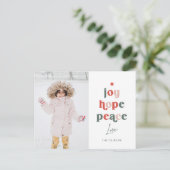 Vakantiedrukboom Briefkaart (Staand voorkant)