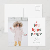 Vakantiedrukboom Briefkaart (Voorkant / Achterkant)