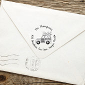 Vakantiedrukboom Eenvoudig grootwinkelmodel Rubberstempel