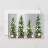 Vakantiedrukboom: zilverdiner kaart (Achterkant)