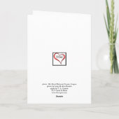 Vakantiedrukexpressies van de verbinding kaart (Achterkant)