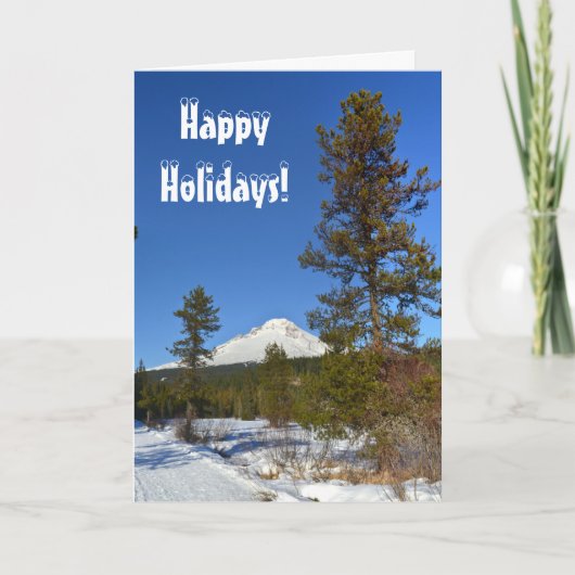 Vakantiedrukexpressies van de verbinding kaart (Voorkant)