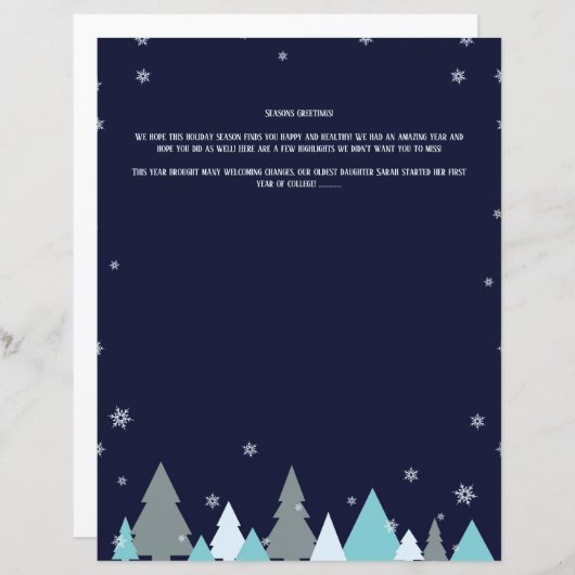 Vakantiedrukpapier (Voorkant / Achterkant)