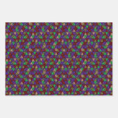 Vakantieduur, retro inpakpapier vel (Voorkant 2)