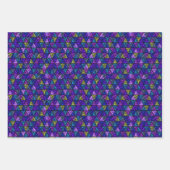 Vakantieduur, retro inpakpapier vel (Voorkant)