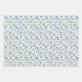 Vakantieduur, retro inpakpapier vel (Voorkant 2)