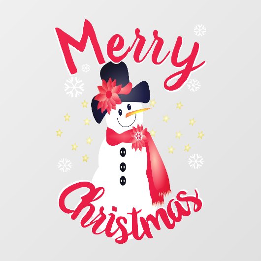 Vakantieduur van glas voor decoratieve ruiten raamsticker (Vel)