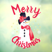 Vakantieduur van glas voor decoratieve ruiten raamsticker (Vel 3)