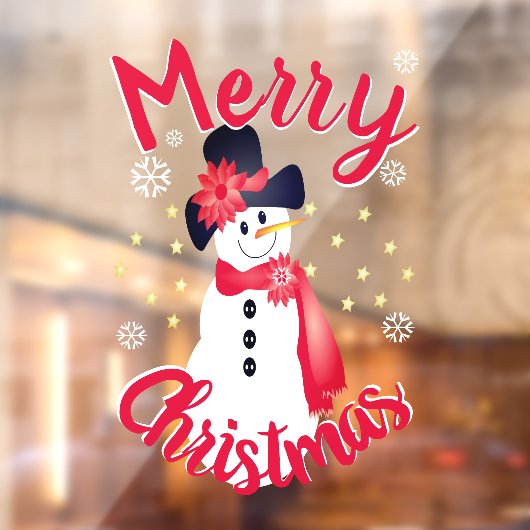 Vakantieduur van glas voor decoratieve ruiten raamsticker (Vel 2)