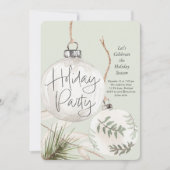 Vakantiefeest Boho Baubles Feestdagenkaart (Voorkant)