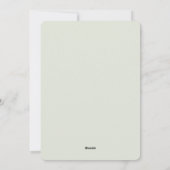 Vakantiefeest Boho Baubles Feestdagenkaart (Achterkant)