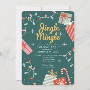 Vakantiefeest Jingle Mingle Christmas Light Snoep Kaart