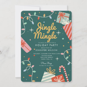 Vakantiefeest Jingle Mingle Christmas Light Snoep Kaart