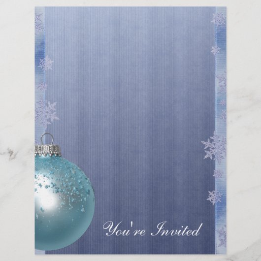 Vakantiefeest voor feestdagen flyer (Achterkant)