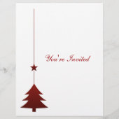 Vakantiefeest voor feestdagen flyer (Achterkant)