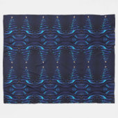 Vakantiefeesten die gebruik maken van abstracte ex fleece deken (Voorkant (Horizontaal))