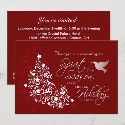 Vakantiefinanciering Kaart (Voorkant / Achterkant)