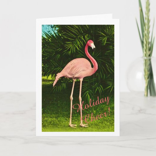 Vakantieflamingo Kaart (Voorkant)