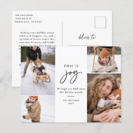 Vakantiefoto Briefkaart Dit is Joy