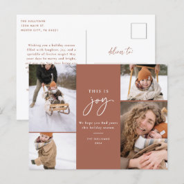 Vakantiefoto Briefkaart Dit is Joy