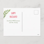 Vakantiefoto Briefkaart Fox Woodland Design (Achterkant)