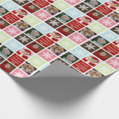 Vakantiefoto collage op maat inpakpapier (Hoek)