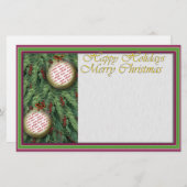 Vakantiefoto Lijst schrijven Briefpapier (Voorkant / Achterkant)