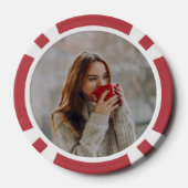 Vakantiefoto Poker Chips (Achterkant)