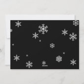 Vakantiefotokaart met kerstcadeaubedekking feestdagenkaart (Achterkant)