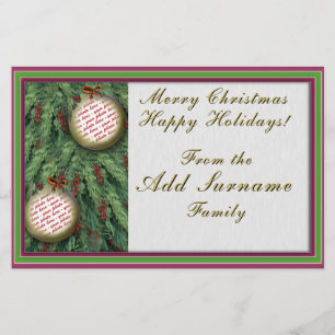 Vakantiefotolijst Tekst Briefpapier