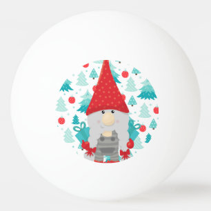 Vakantiegang met geschenken pingpongbal